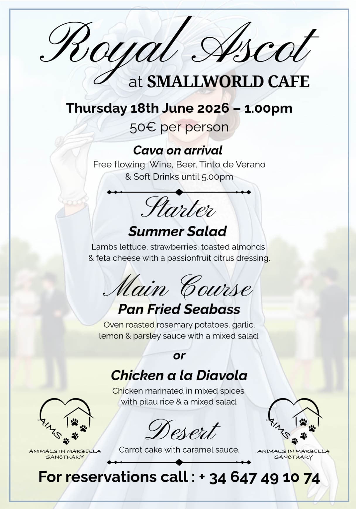 Royal Ascot - Smallworld Cafe Royal Ascot - Smallworld Cafe
